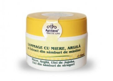 Gommage cu miere 50 ml Apidava