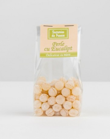 Bomboane perle cu eucalipt 100gr