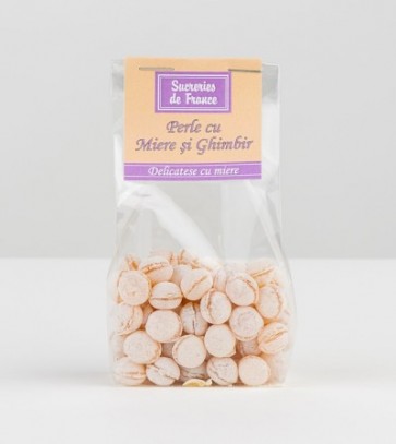 Bomboane perle cu ghimbir 100gr