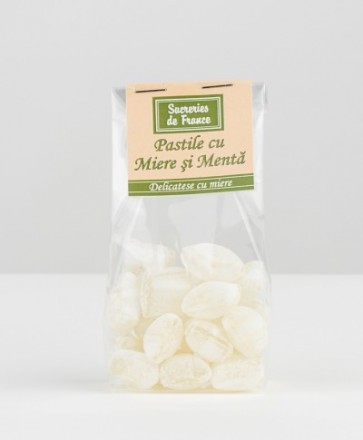 Bomboane pastile cu menta 100gr