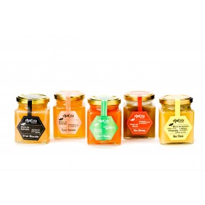 Bee C Vitality - 250 g (energizant apicol cu miere de salcâm si catină boabe) 